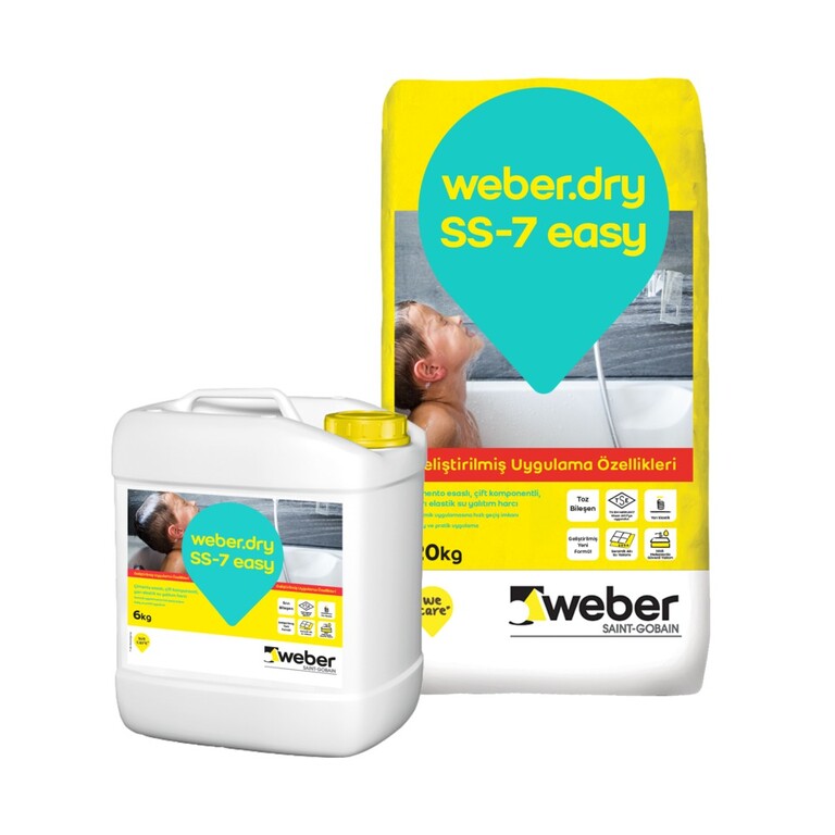 Weber Dry Ss 7 Easy Cimento Esasli Su Yalitim Urunleri Su Yalitim Sistemleri Weber Saint Gobain Turkey